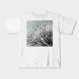 Water Droplets on Leaves Kids T-Shirt